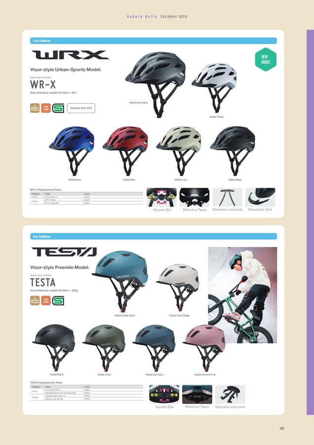 KABUTO Bicycle Helmet & Gear 2024