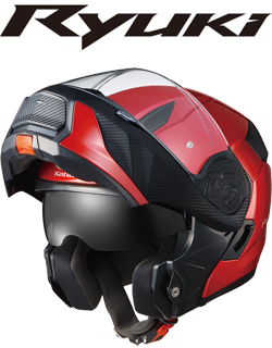 オージーケーカブトリュウキKABUTO RYUKI ヘルメット　カブトリュウキ ブラック XL